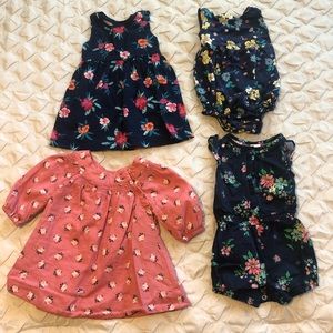 Baby Girl Floral Bundle